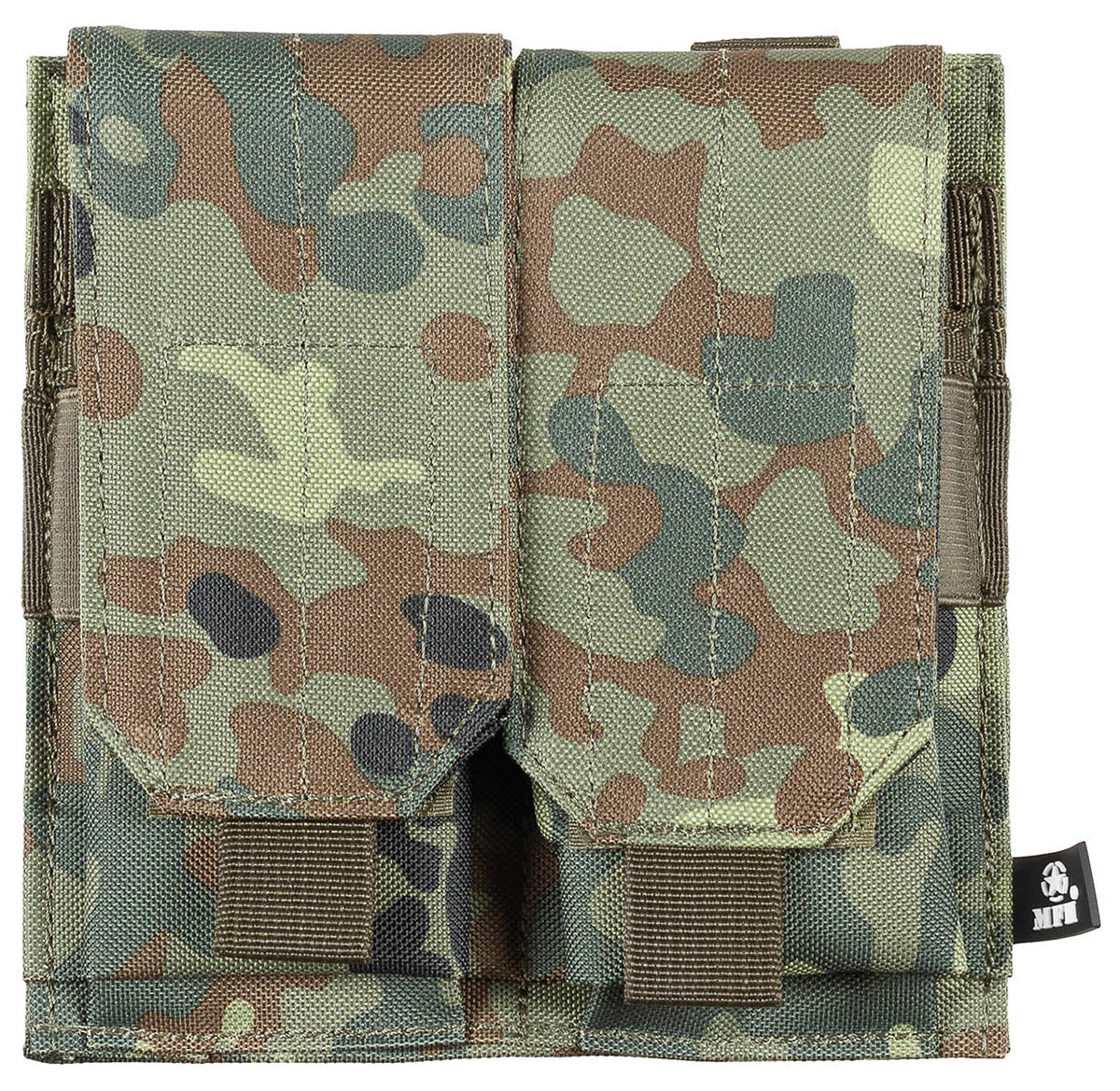 Magazintasche, 2-fach,"MOLLE",flecktarn