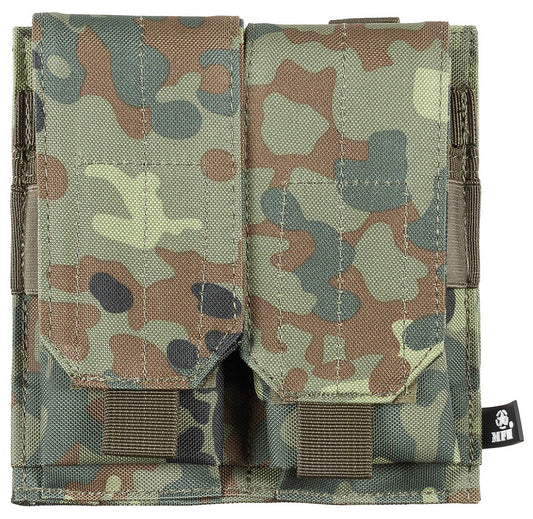 Magazintasche, 2-fach,"MOLLE",flecktarn