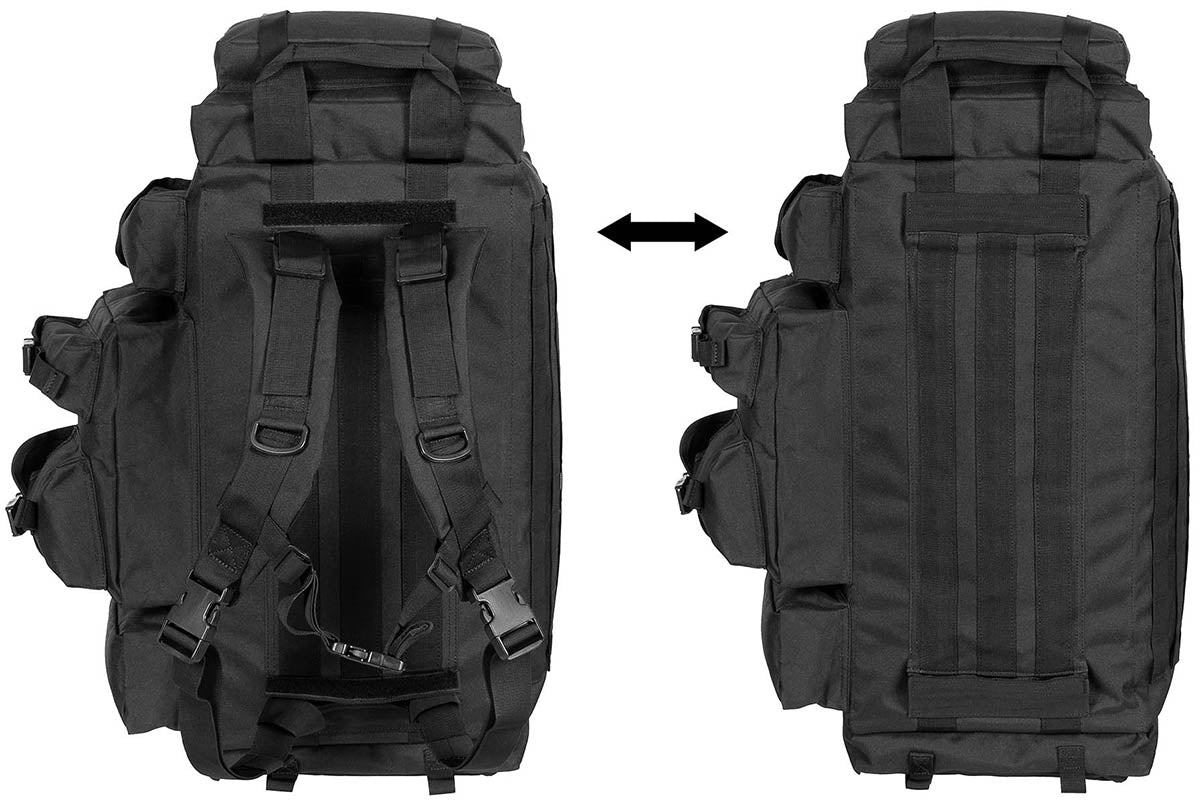 Rucksacktasche,Operation 70, schwarz