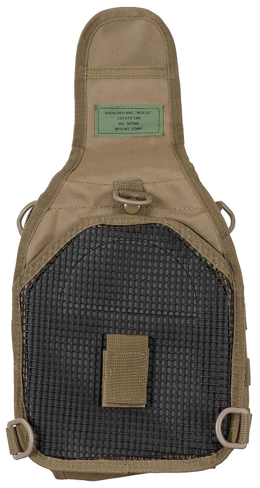 Schulter-Umhängetasche,MOLLE, coyote tan
