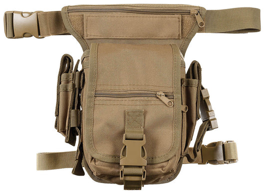 Hip Bag, coyote tan,Bein- und Gürtelbefestigung