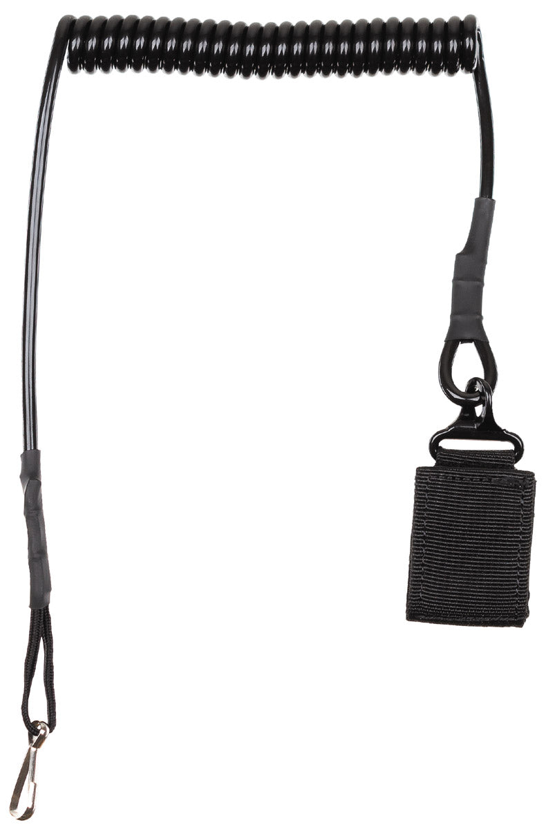 Sicherheitsband für Pistole,schwarz, mit Karabiner