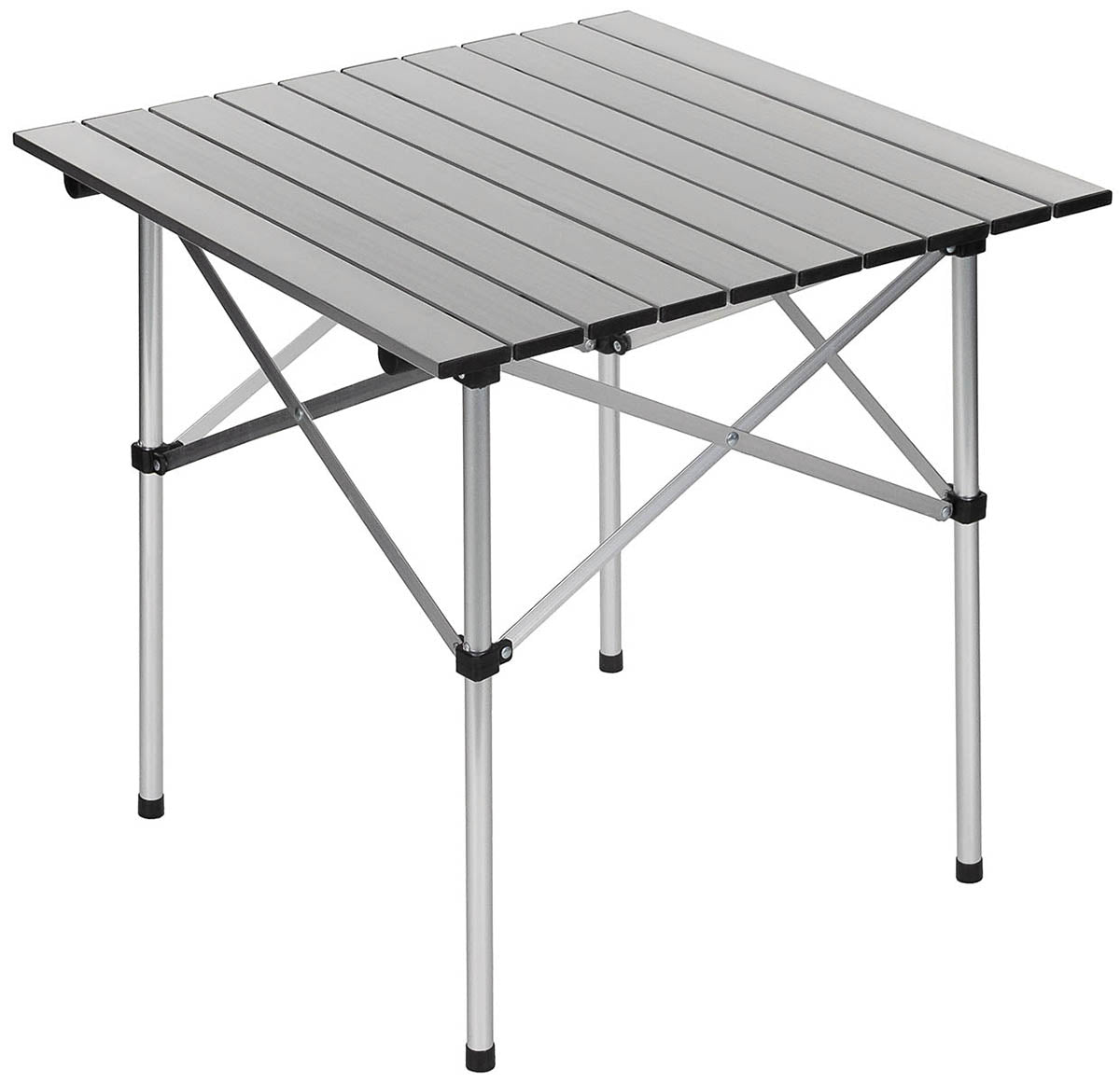 Camping-Rolltisch, Alu,Gestell klappbar