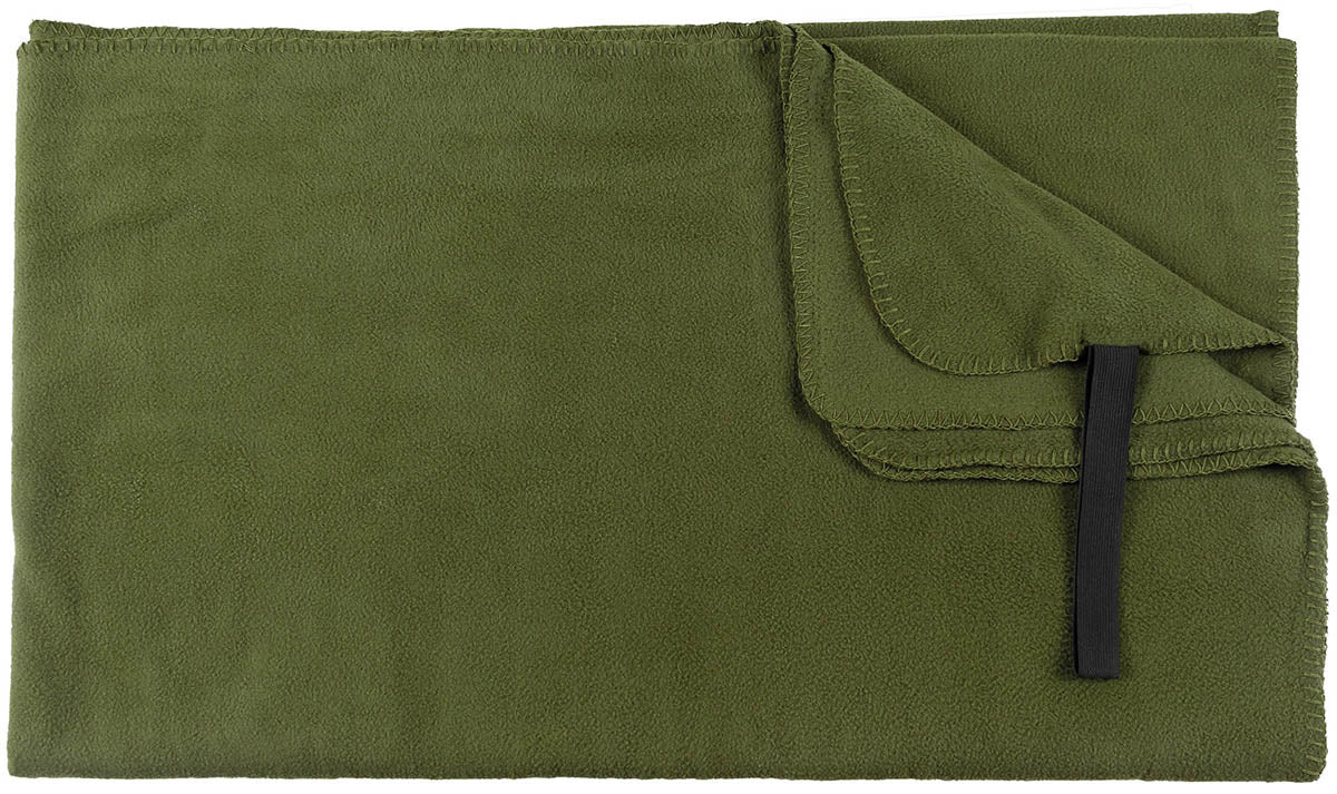 Fleece-Decke, oliv, ca. 200 x 150 cm