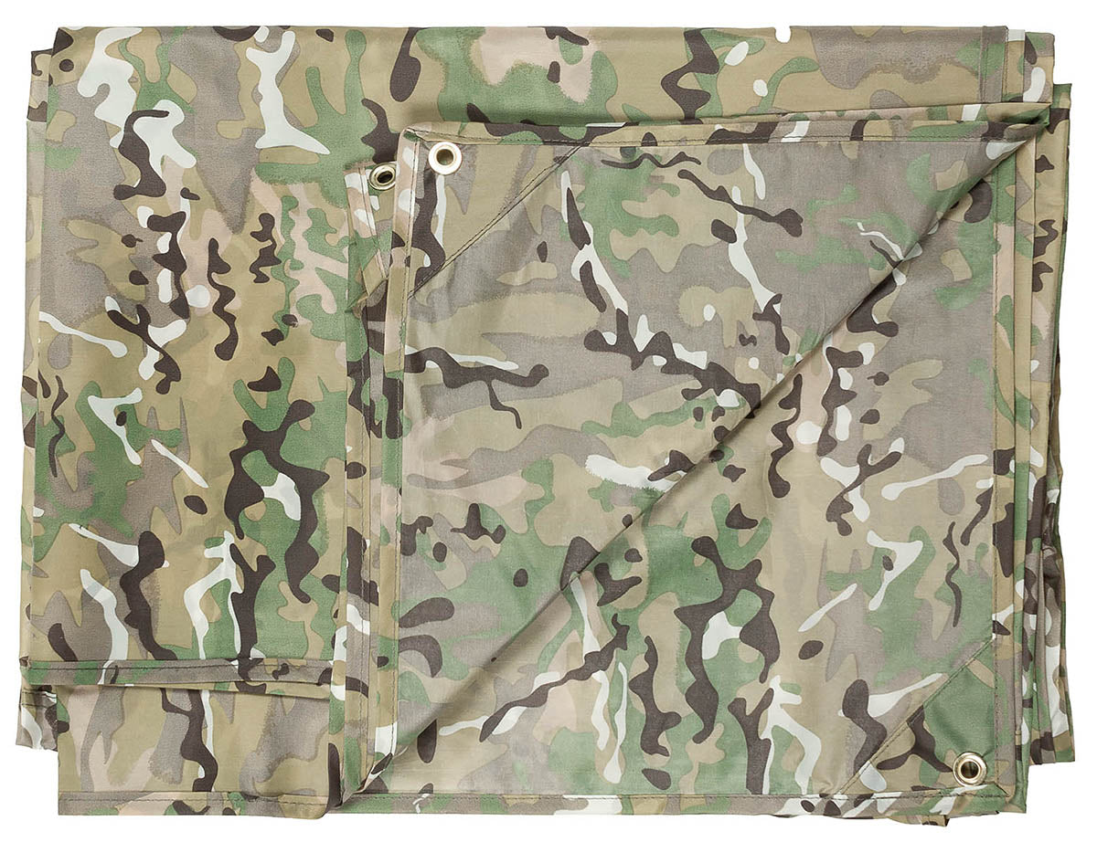 Mehrzweckplane, "Tarp",operation-camo, ca. 300x300 cm