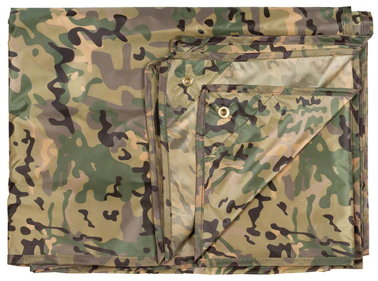 Mehrzweckplane, "Tarp",operation-camo, ca. 500x600 cm