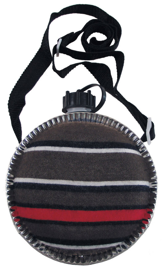 Feldflasche, "Scout", rund,Stoffbezug, 1,75 l
