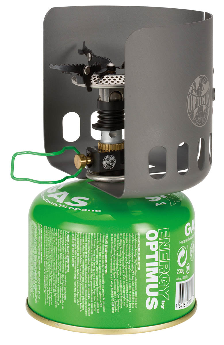 Windschutz, "OPTIMUS Clip-on",für Gaskartusche