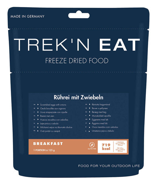 Trek 'n Eat, Rührei mitZwiebeln, 7% Mwst.