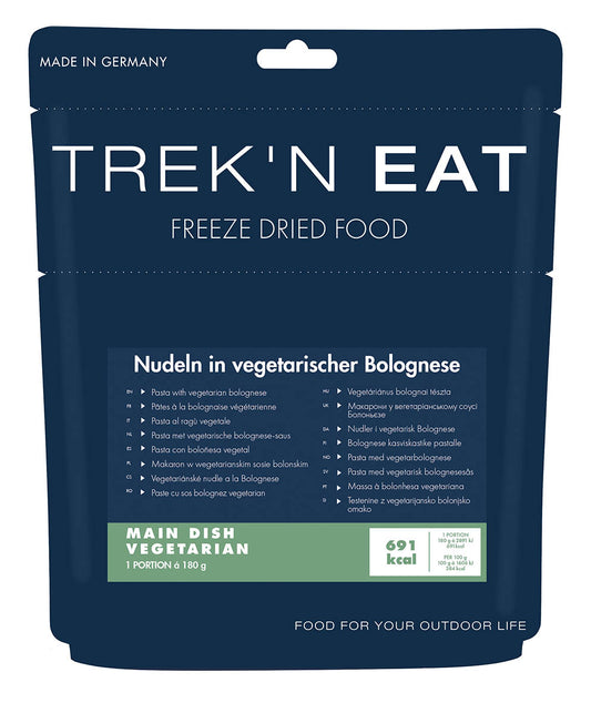 Trek 'n Eat, Nudeln inveget. Bolognese, 7% Mwst.