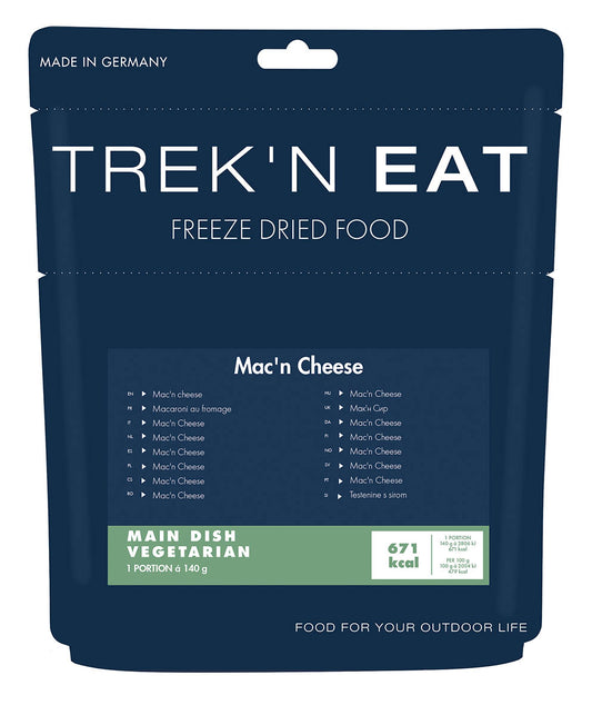 Trek 'n Eat, Mac´n Cheese,7% Mwst.