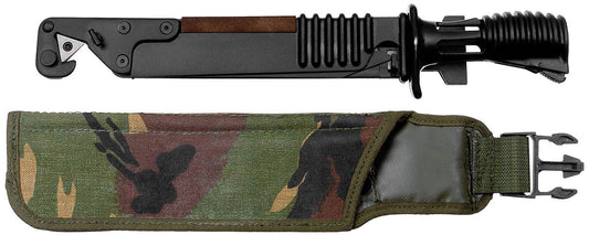 Brit. Bajonett, SA80, schwarz,Scheide, Tasche DPM