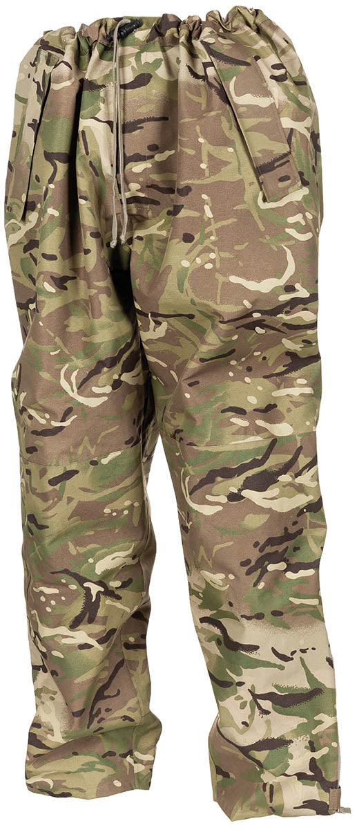 Brit. Nässeschutzhose, Combat, MTP tarn, neuw.