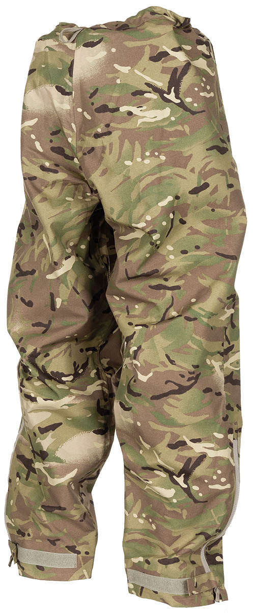 Brit. Nässeschutzhose, Combat, MTP tarn, neuw.