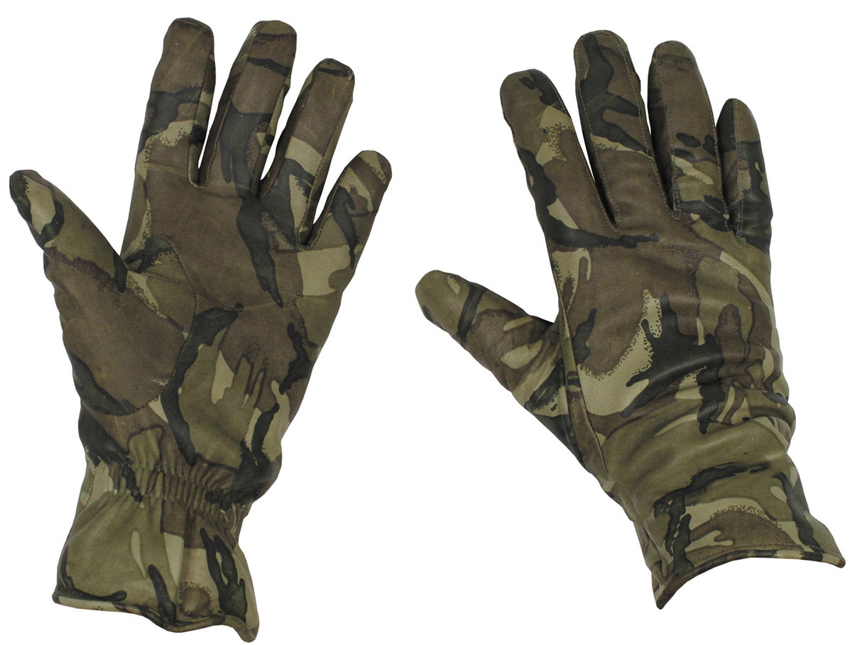 Brit. Lederhandschuhe, MTP,MK II Combat, gefütt., neuw.