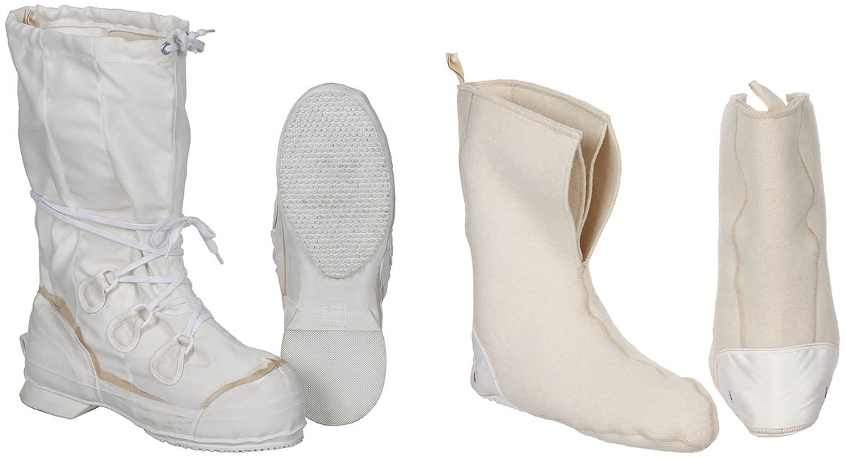 Boots, "Mukluk", weiß,mit Innenschuh, neuw.