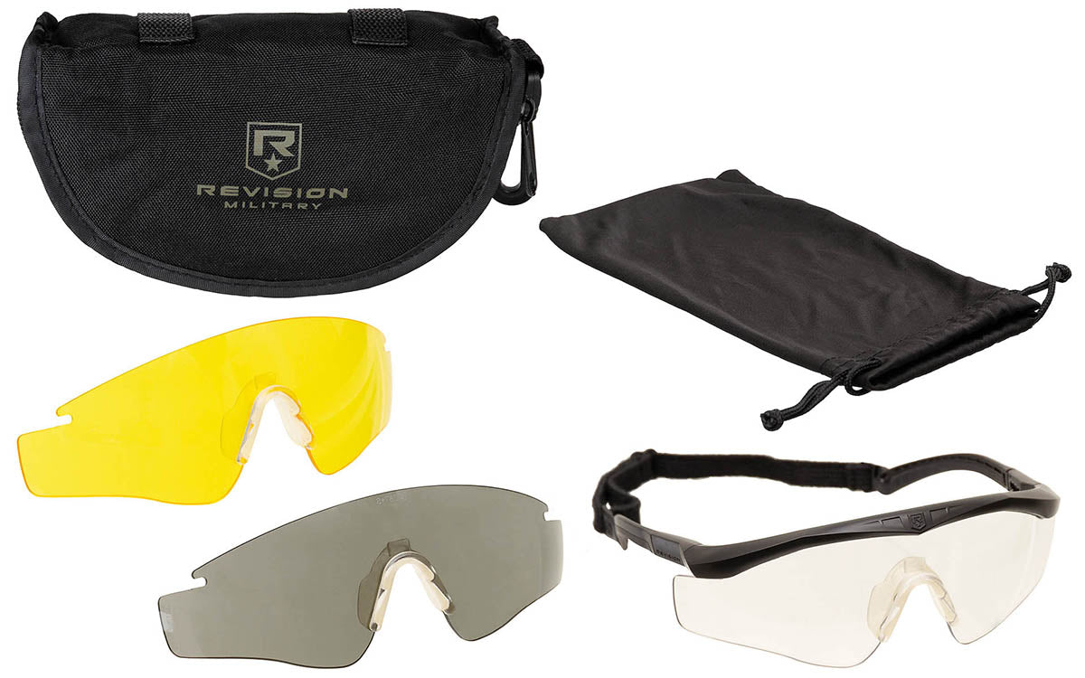 Brit. Schutzbrille, REVISION,Sawfly Z87, schwarz, neuw.