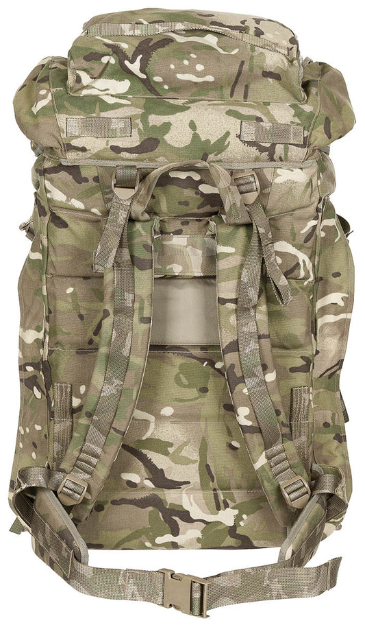 Brit. Rucksack, "INF Long",OHNE Seitent., MTP, IRR, gebr.