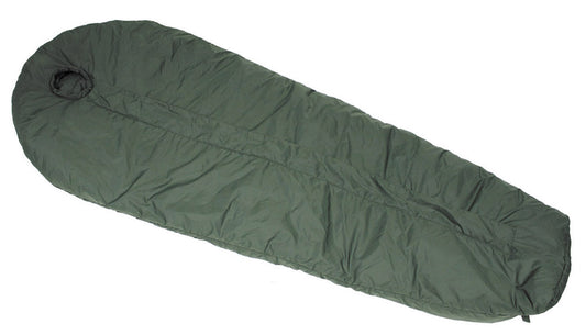 Brit. Mumienschlafsack,Medium Weight, oliv, gebr.