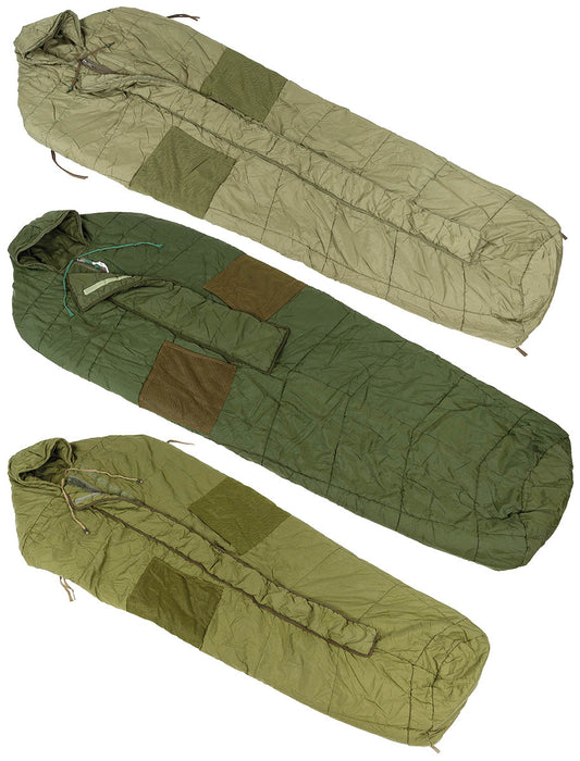 Brit. Schlafsack, Arctic,Cold Weather, oliv, gebr.
