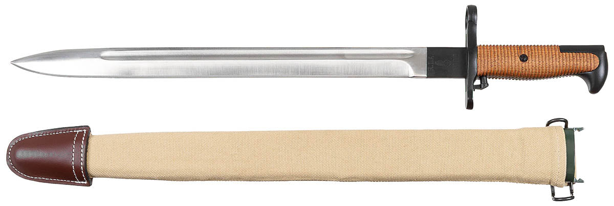 US Bajonett, M1905,mit Holzscheide (Repro)