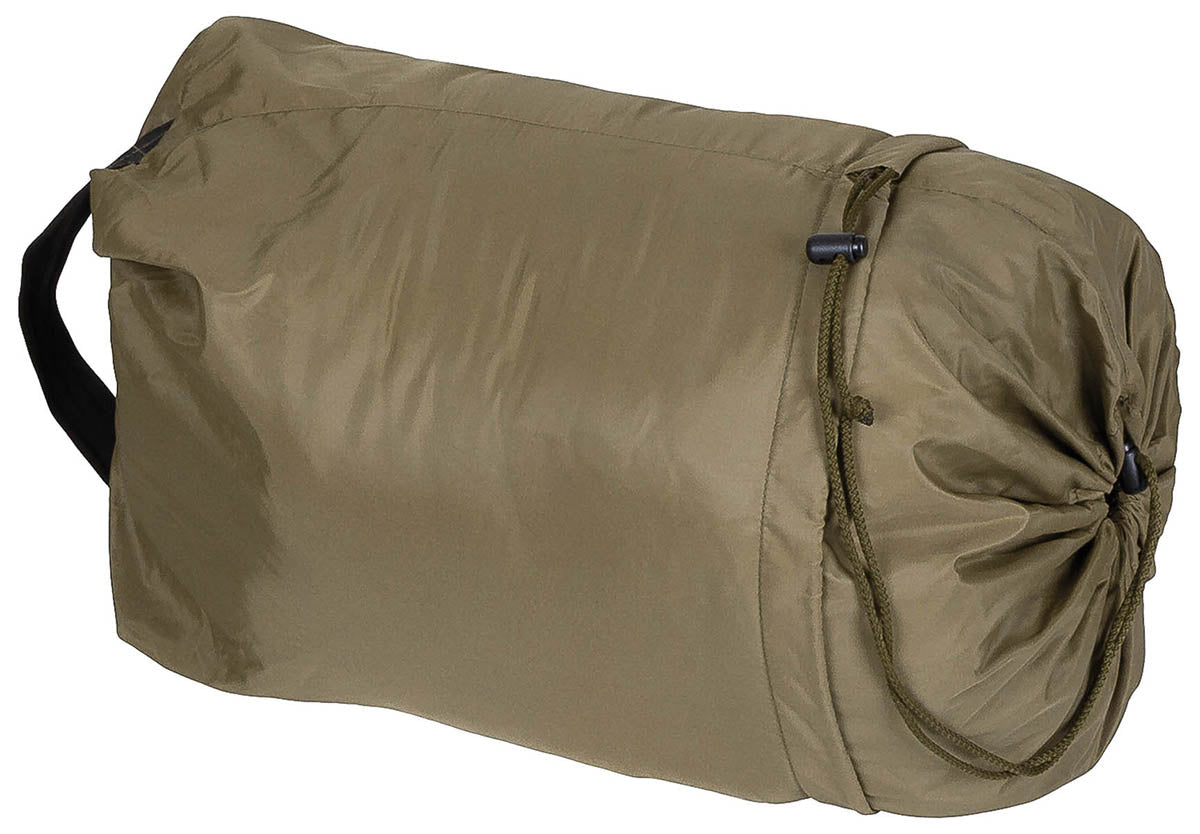 CZ Schlafsack, Winter,oliv/orange, gebr.