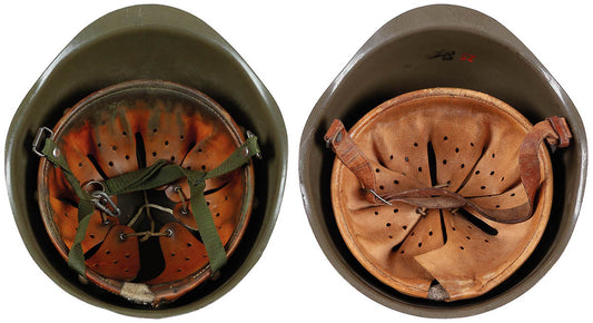 CZ Stahlhelm, mit Innenteil,oliv, gebr.