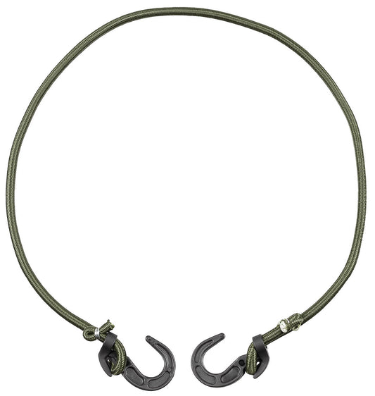 Expander, 100 cm, oliv,Kunststoffhaken, 8 mm