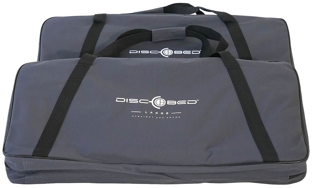 Feldbett, Disc-O-Bed L,mit Seitentaschen, anthrazit