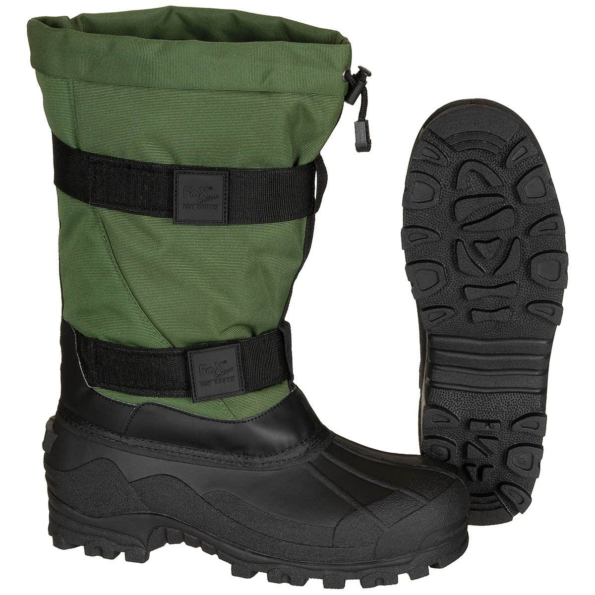 Kälteschutzstiefel, "Fox 40 C"mit Gummisohle, oliv