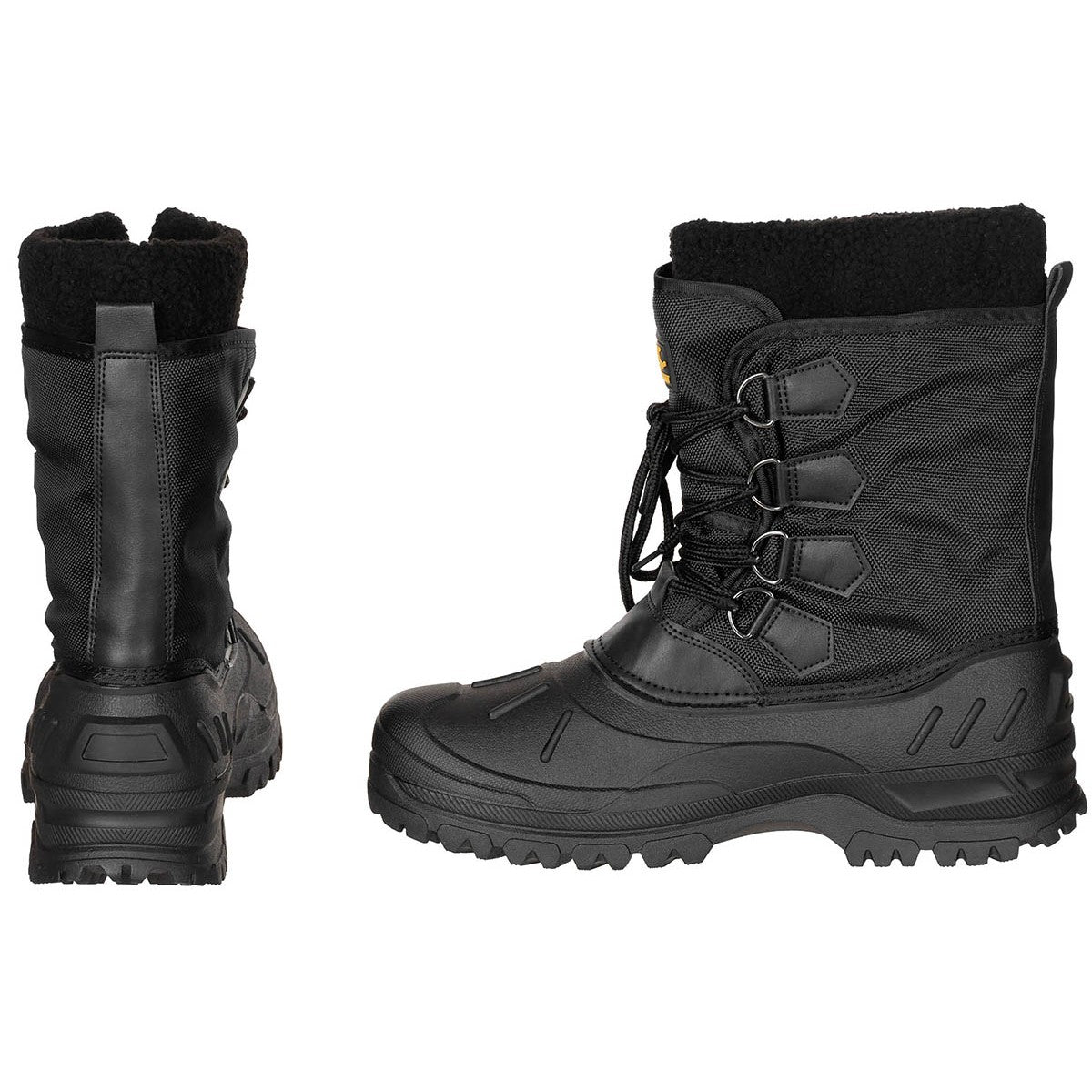 Kälteschutzstiefel, geschnürt,schwarz