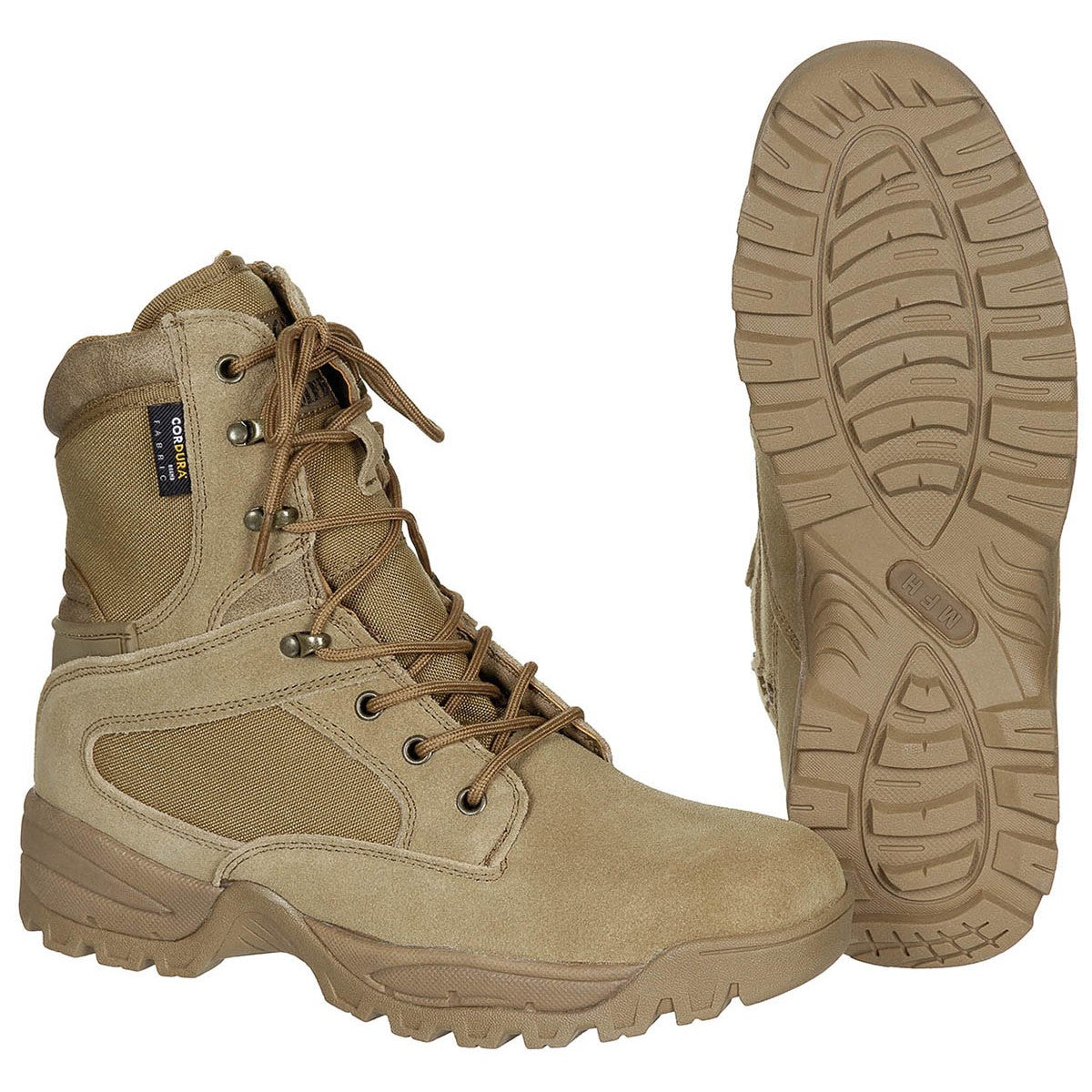 Stiefel, "Mission", Cordura,gefüttert, coyote tan