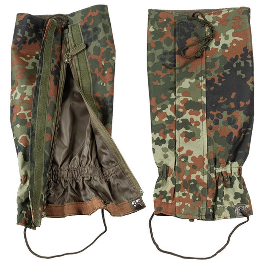 BW Nässeschutzgamaschen,flecktarn