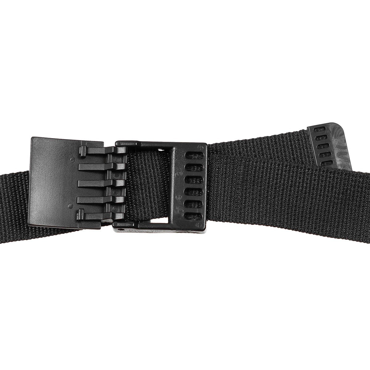 US Gürtel, "Stealth", schwarz,ca. 4 cm