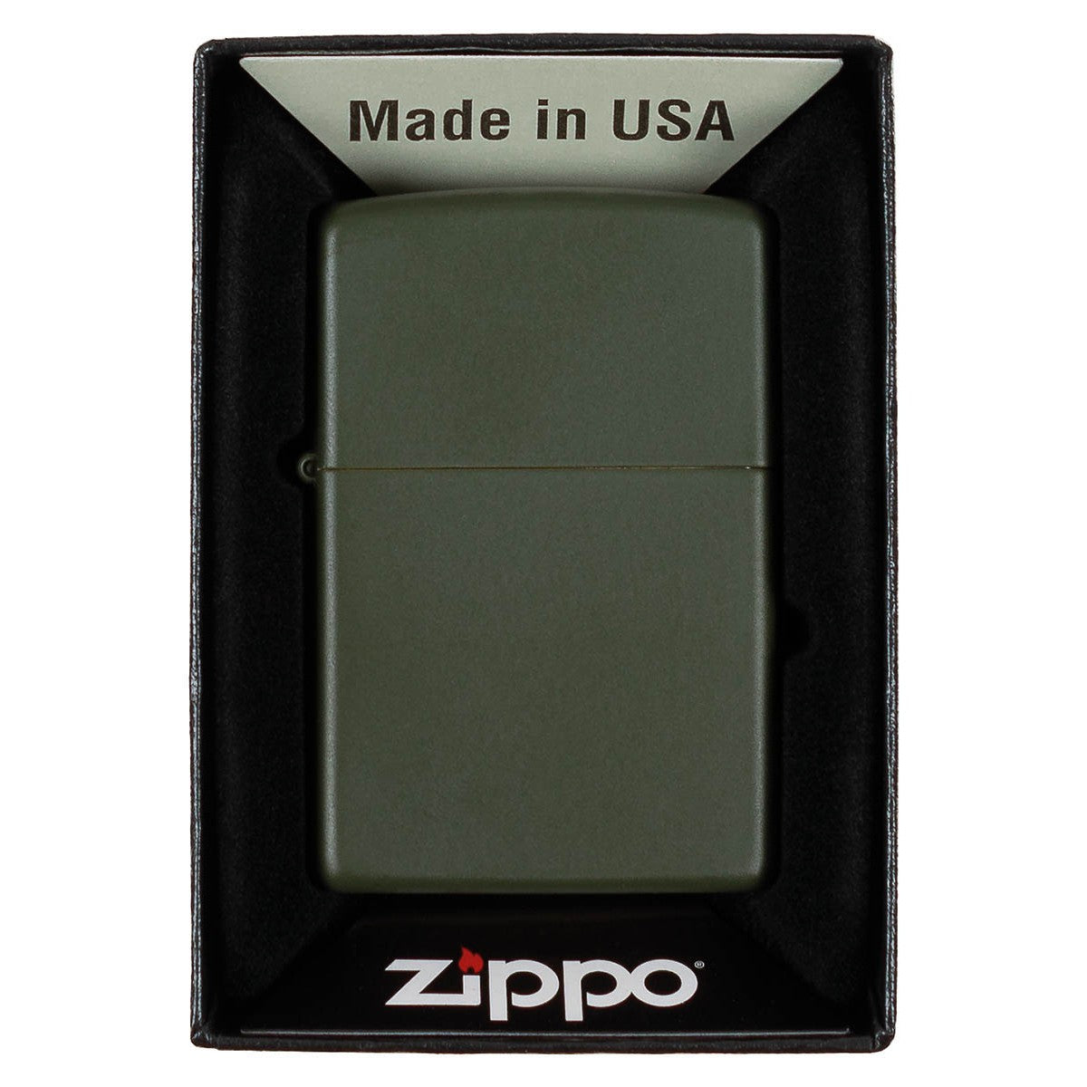 Feuerzeug, Zippo,Green Matte, unbefüllt