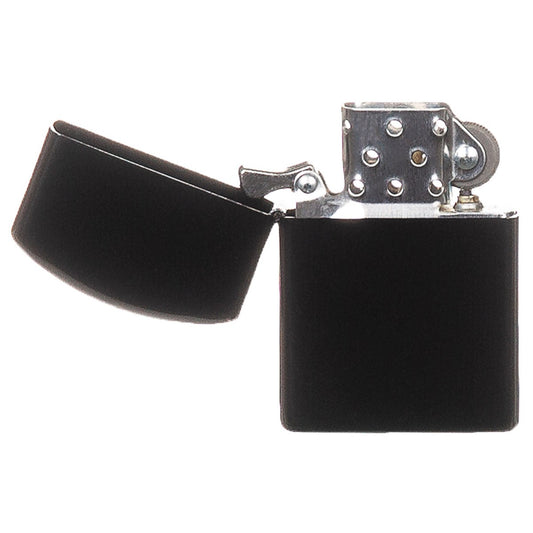 Benzin-Sturmfeuerzeug,schwarz, unbefüllt