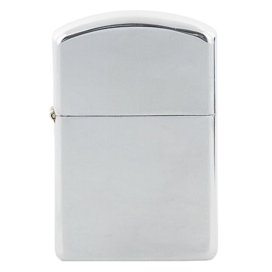 Benzin-Sturmfeuerzeug,chrom poliert, unbefüllt