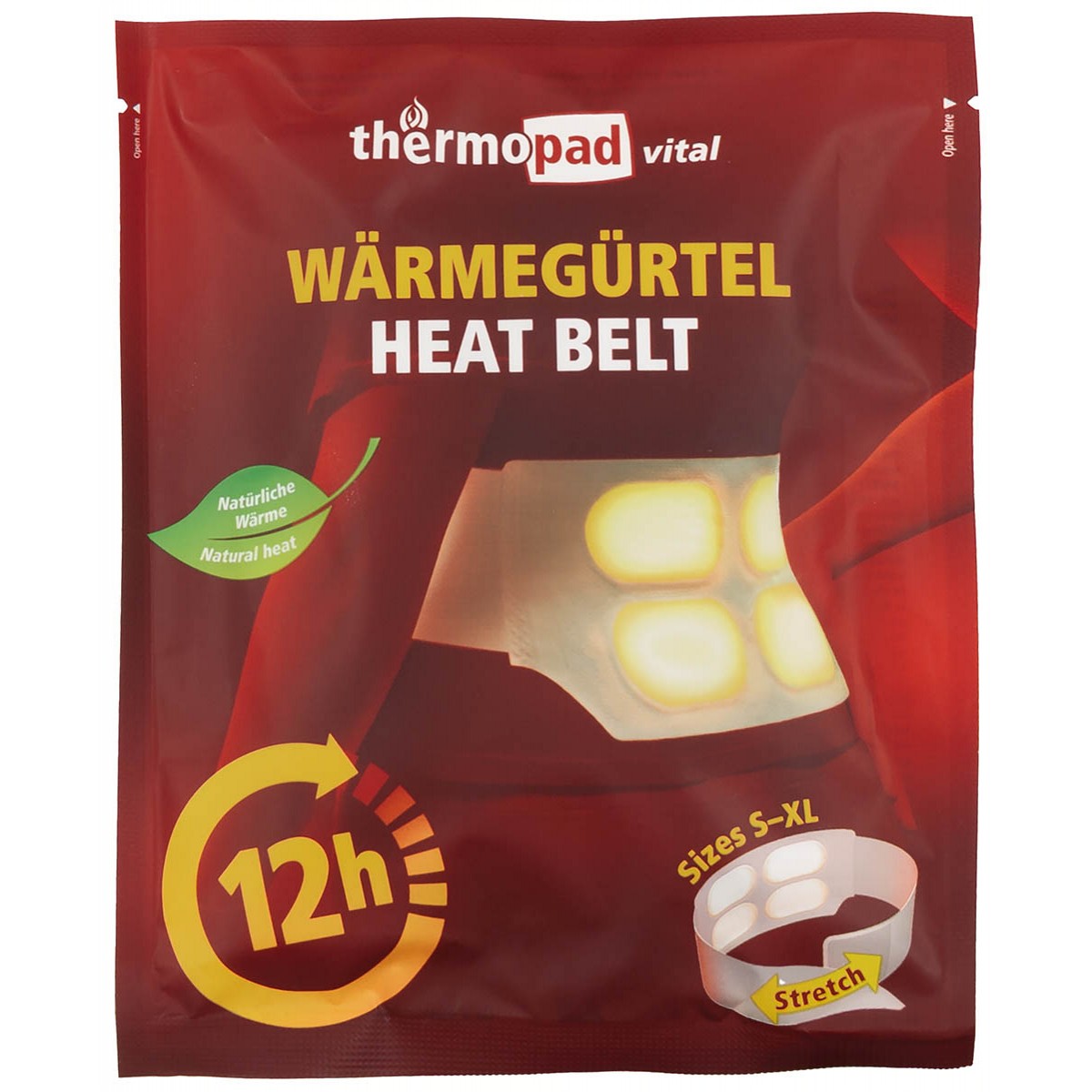 Wärmegürtel, "Thermopad",3er Pack, Einmalgebrauch