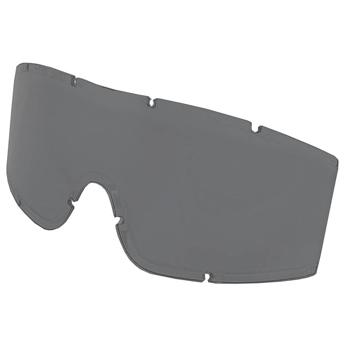 Ersatzscheibe, smoke,für Tacticalbrille, KHS