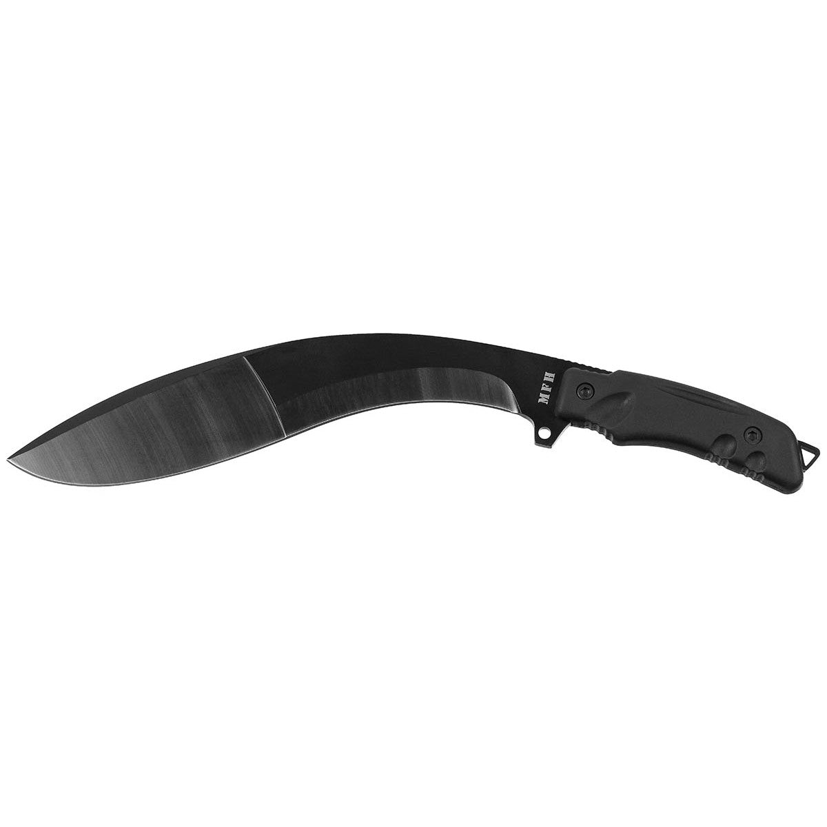 Machete, "Kukri", schwarz,mit Nylonscheide