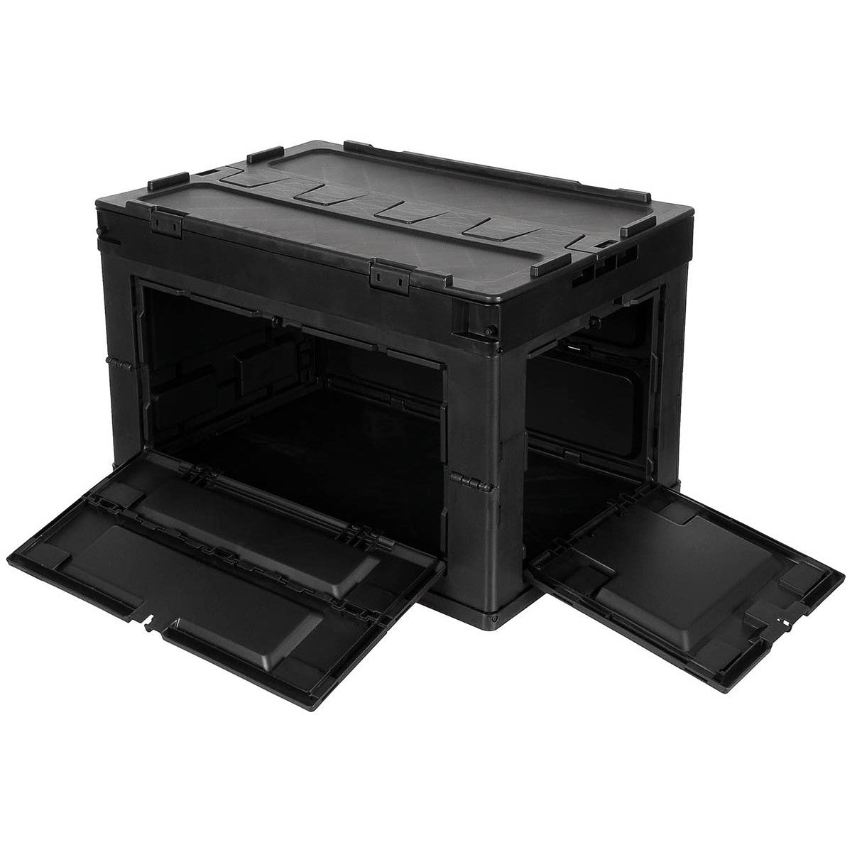 Box, Kunststoff, faltbar,60 l, schwarz