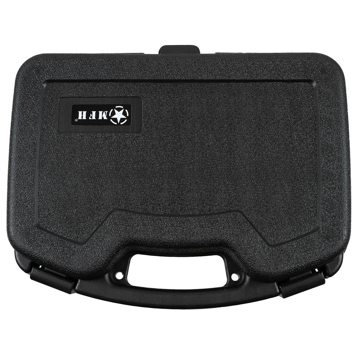 Pistolen-Koffer, Kunststoff,groß, abschließbar, schwarz