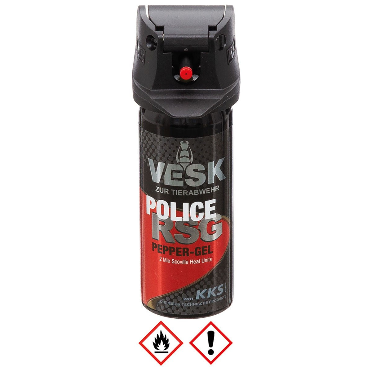 Pfeffer-Spray, Gel, 50 ml,RSG-Police, (VERKAUF NUR EU)