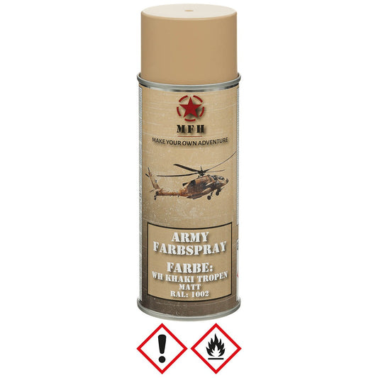 Army Farbspray,WH KHAKI TROPEN, matt, 400 ml