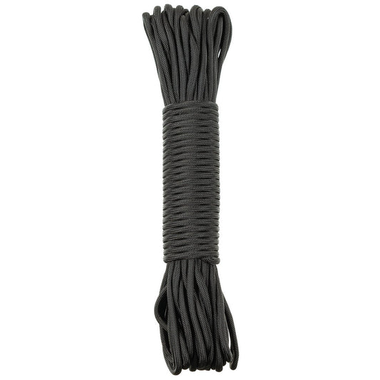 Fallschirmleine, schwarz,100 FT, Nylon