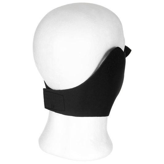 Gesichtsschutz-Maske, schwarz,winddicht
