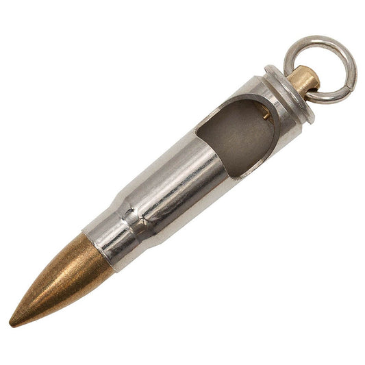 Anhänger-Patrone, "AK-47",silber, mit Flaschenöffner