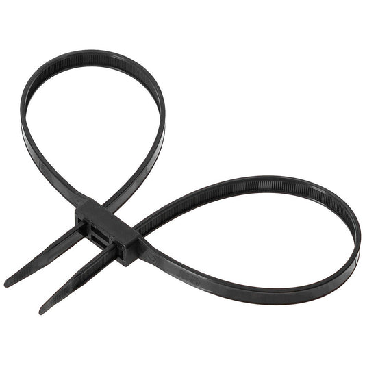 Kunststoffhandschellen,10 St./P., 80 x 1,27cm,schwarz