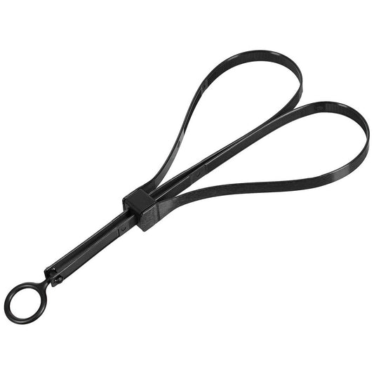 Kunststoffhandschellen,10 St./P.,55 x 1,25cm, schwarz