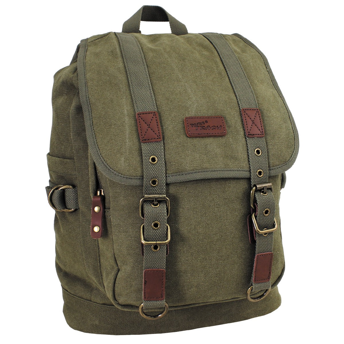 Rucksack, Canvas, "PT",oliv